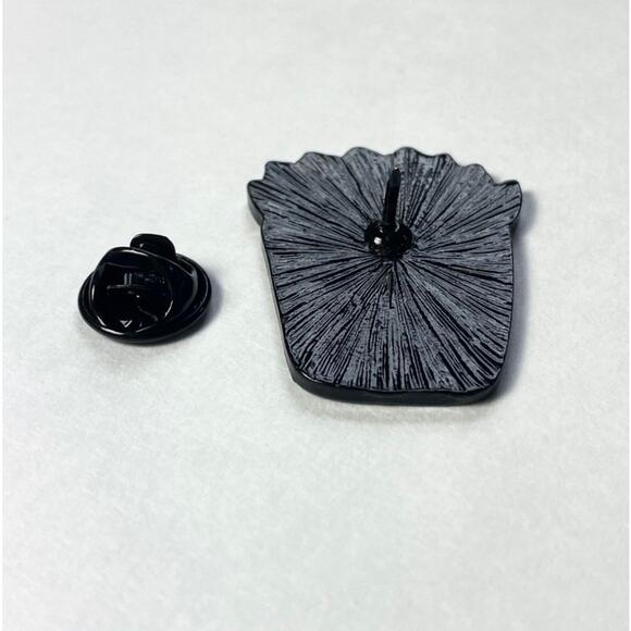 Enamel Plant Lady Pin - Picture 4 of 4